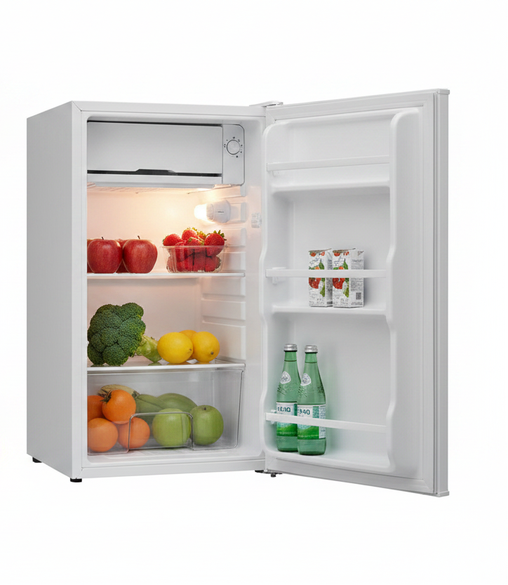 Mirage Refrigerator Mini Fridge Defrost 90L White | MR-BC93W