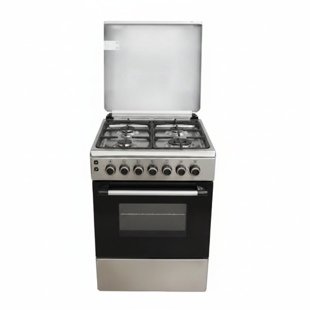 Mirage Freestanding Gas Cooker GE6060 – 4 Burners Sabaf | 60x60cm | Stainless Steel