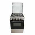 Mirage Freestanding Gas Cooker GE6060 – 4 Burners Sabaf | 60x60cm | Stainless Steel