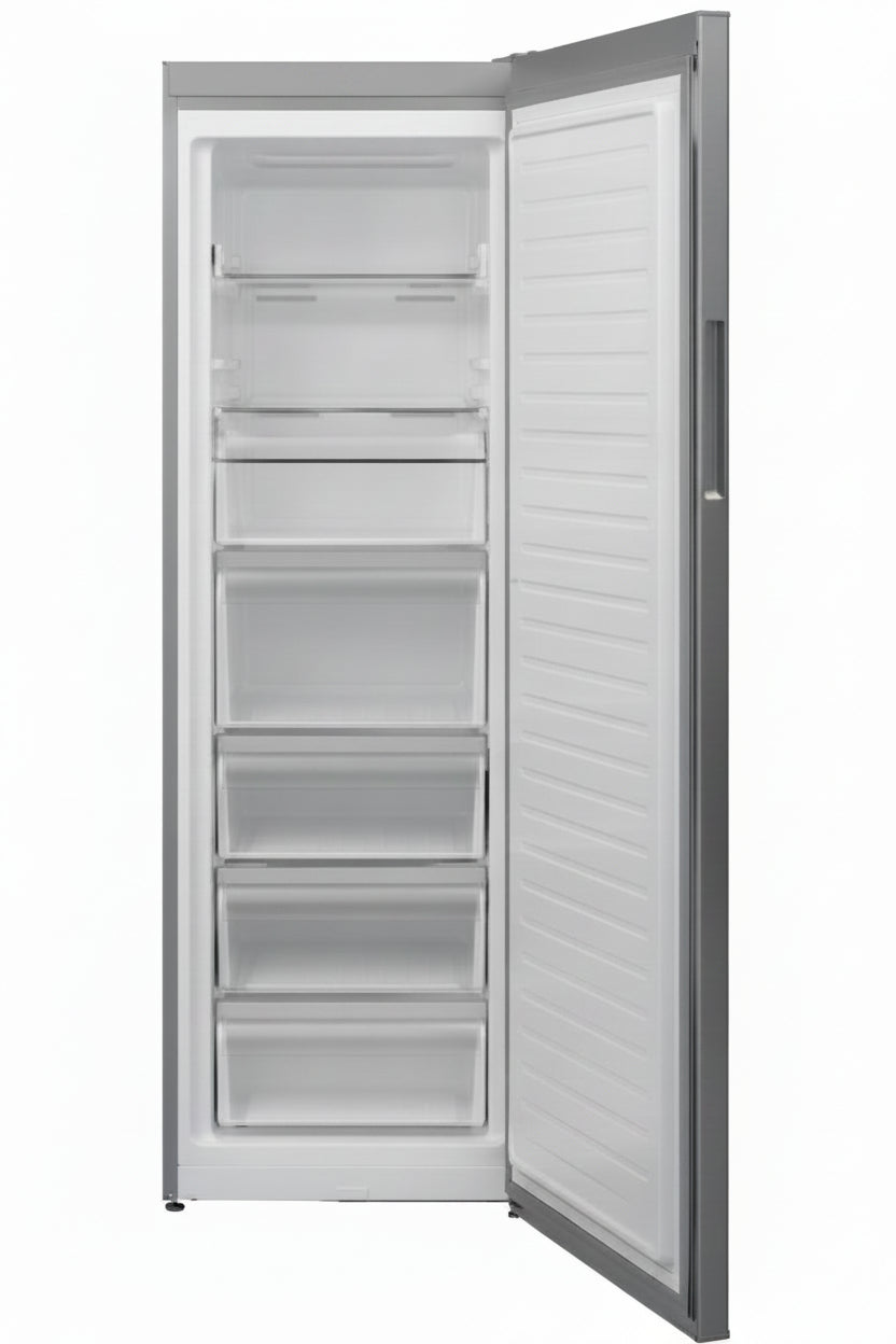 Mirage Upright No Frost Inverter Freezer Silver 5 Drawers + 3 Shelves | MR-FZN185S