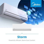 Midea AC 24000 BTU Storm Series Quatro Inverter  R32 | MSEF-24