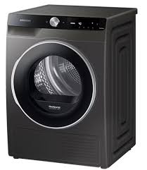 Samsung Dryer, Heat Pump, 9 KG DV90T6240LX, Dark Inox