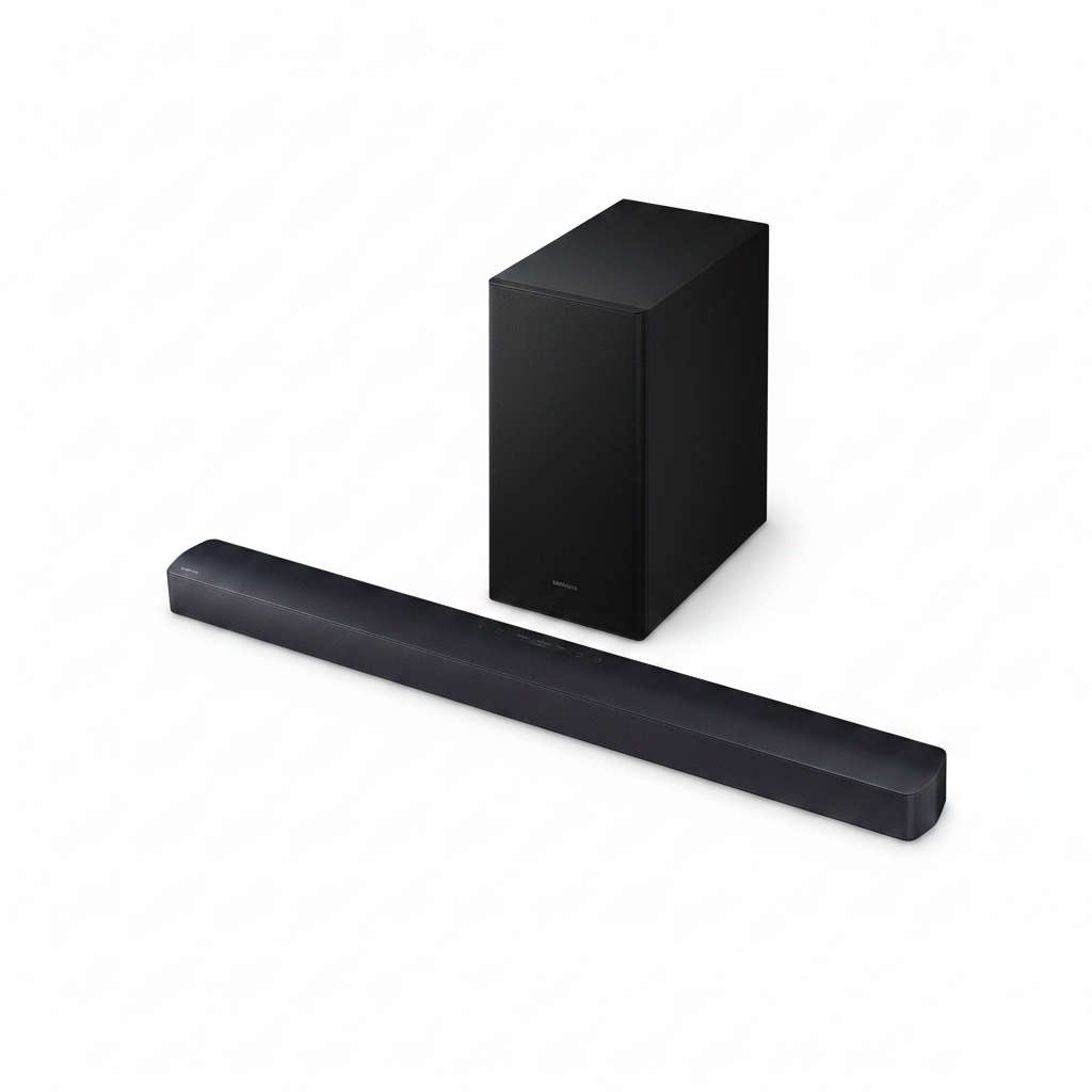 Samsung B-Series Soundbar 2.1Ch with Wireless Subwoofer & DTS Virtual:X, HW-B450F