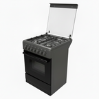 Mirage Freestanding Gas Cooker GE1640 – 4 Burners Sabaf | 60x60cm | Grey