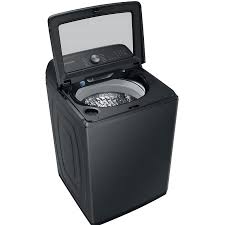 Samsung Top Load Washing Machine 24 Kg, Black Caviar  | WA24A8376GV
