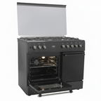 Mirage Gas Cooker Freestanding 1009 – 5 Burners | 90cm | Convection Fan | Thermostat | Grey