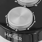 Haeger Tower Fan Wind 32" (81cm) – 3 Speeds, 90° Oscillation, 60-Min Timer TF-032.004A