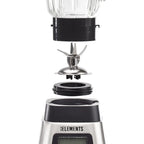 KB ELEMENTS 2-in-1 Electric Blender "Blendora" – Glass & Stainless Steel, 600W (ELK303G)