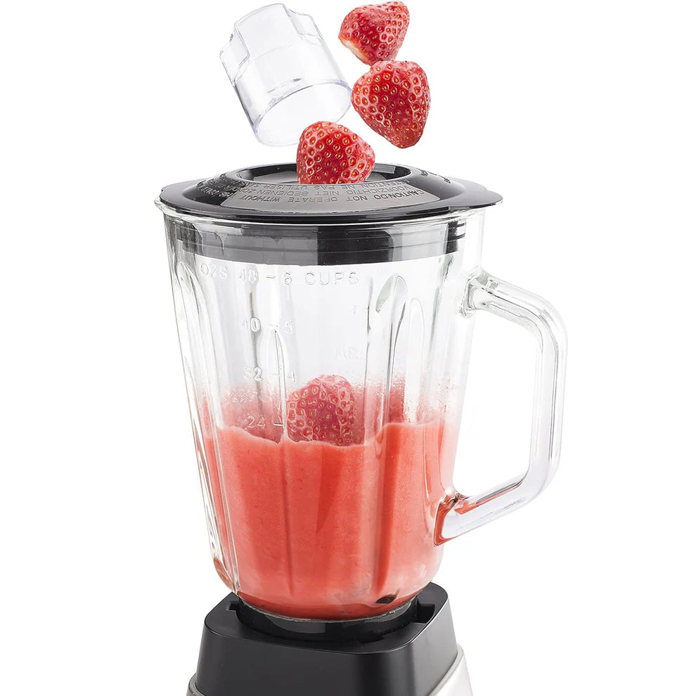 KB ELEMENTS 2-in-1 Electric Blender "Blendora" – Glass & Stainless Steel, 600W (ELK303G)