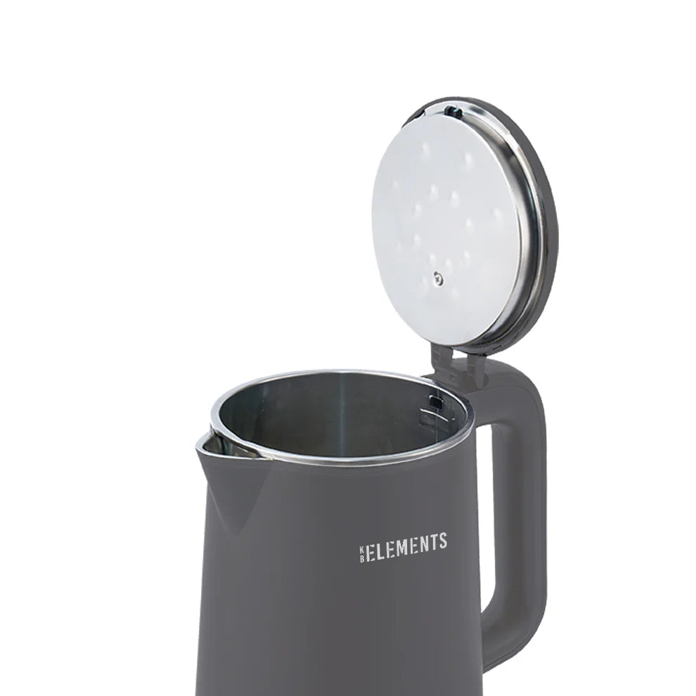 KB ELEMENTS Electric Digital Kettle "SmartBoil" – Grey (ELK224KG)