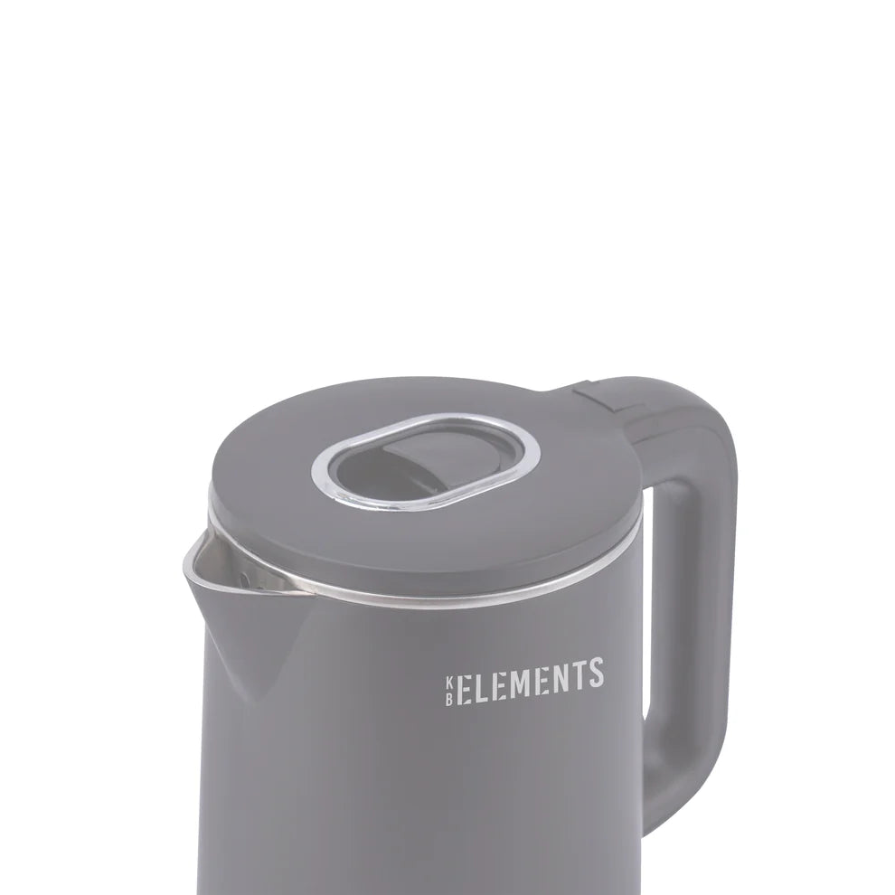 KB ELEMENTS Electric Digital Kettle "SmartBoil" – Grey (ELK224KG)
