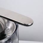 KB ELEMENTS “Squeezy” Electric Citrus Juicer 300W – Stainless Steel, Easy Press (ELK301J)