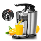 KB ELEMENTS “Squeezy” Electric Citrus Juicer 300W – Stainless Steel, Easy Press (ELK301J)