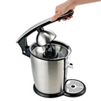 KB ELEMENTS “Squeezy” Electric Citrus Juicer 300W – Stainless Steel, Easy Press (ELK301J)