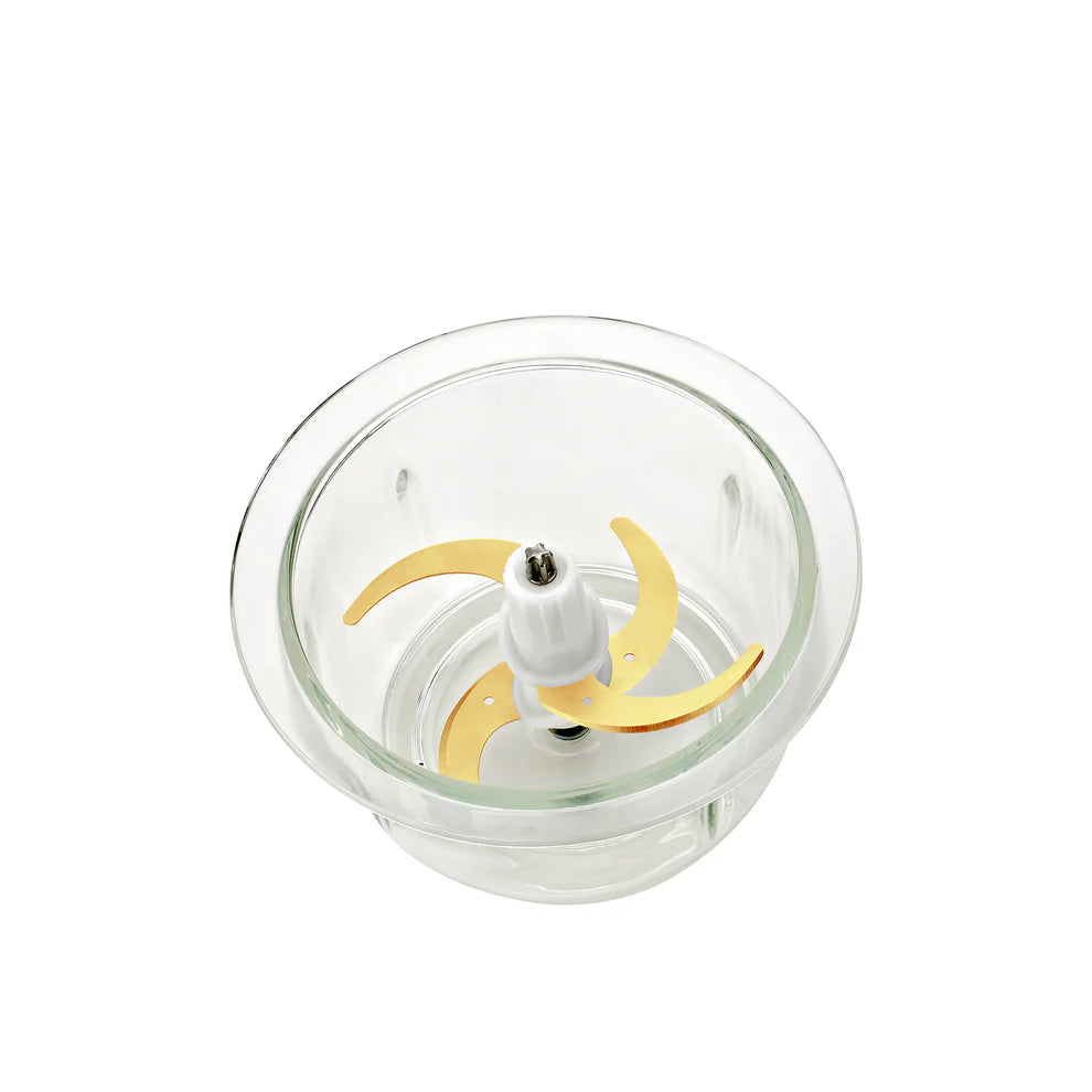 KB ELEMENTS Electric Chopper "ChopChop" – 2L Glass Bowl, 300W Stainless Steel Motor (ELK306FC)