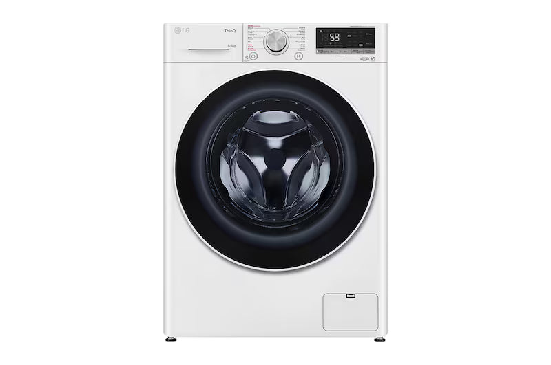 غسالة إل جي ذات التعبئة الأمامية 11 كجم، 1400 دورة في الدقيقة | TurboDrum™ | 6 Motion | أبيض، WR5011BWG
