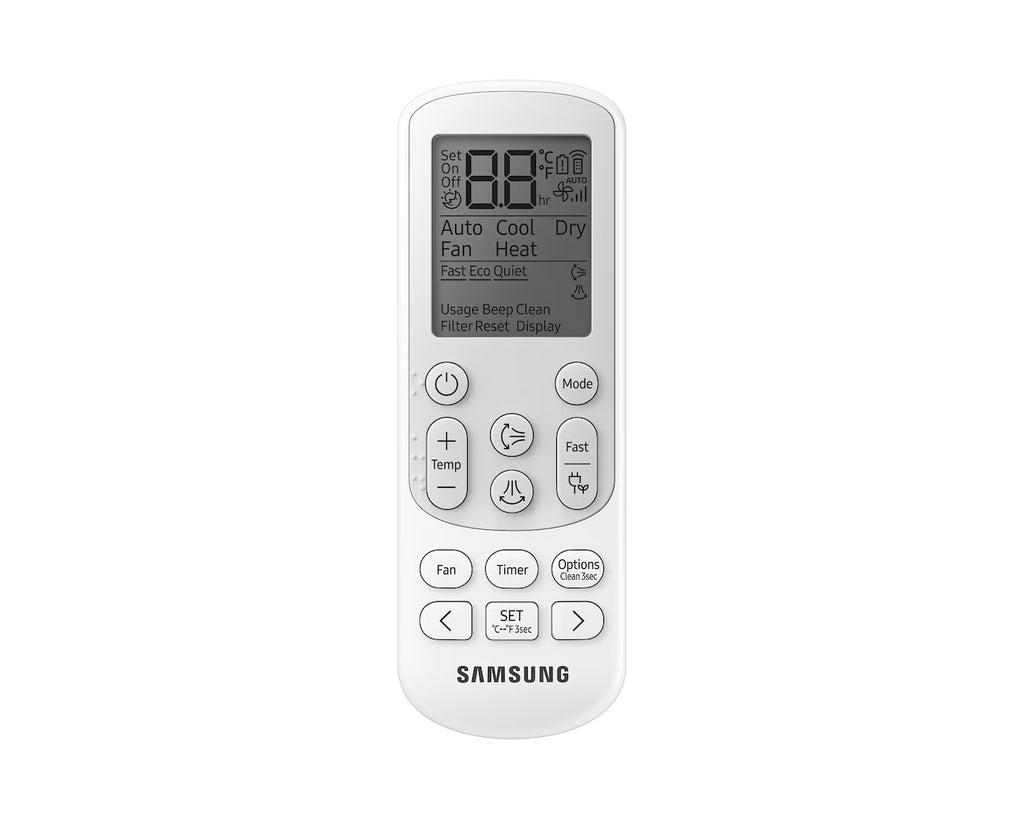 Samsung Air Conditioner 9000 BTU – Digital Inverter, 6 Gear, Wi-Fi, AI Auto, 6-Level Ampere, R32, 1-Year Warranty + 10-Year Compressor | AR50F09C1LH