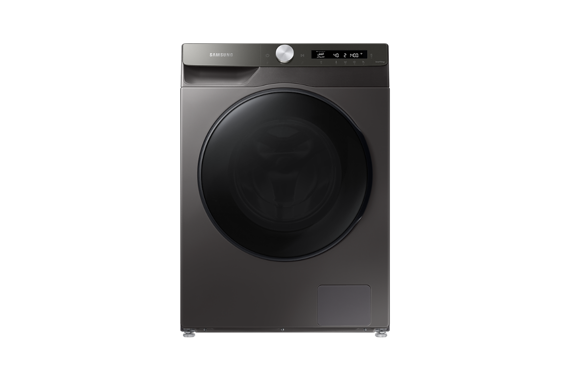 Samsung Front Load Washer & Dryer Combo 14 KG / 8 KG – EcoBubble™, Air Wash, SmartThings, 1400 RPM | WD14T504DBN
