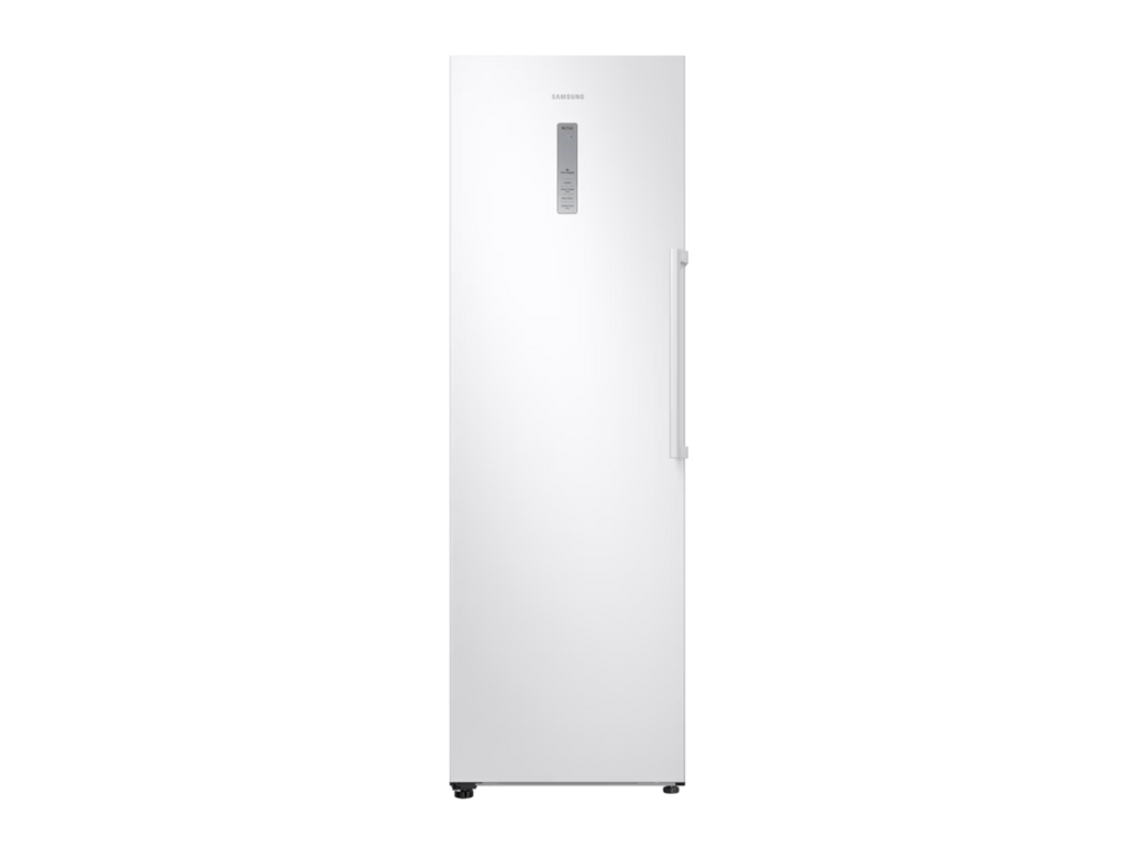 Samsung Upright Freezer 315L – All-Around Cooling, Slim Ice Maker, Snow White, RZ32M7120WW/SG