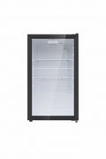 Mirage Fridge Beverage cooler Showcase Glass Door Defrost Fridge Black | MR-SC92