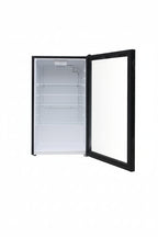 Mirage Fridge Beverage cooler Showcase Glass Door Defrost Fridge Black | MR-SC92