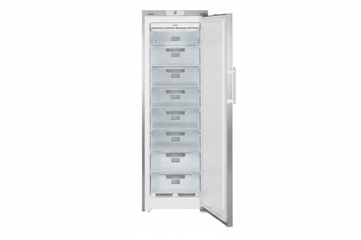 Mirage Upright No Frost Inverter Freezer Silver 8 Drawers | MR-FZN312S