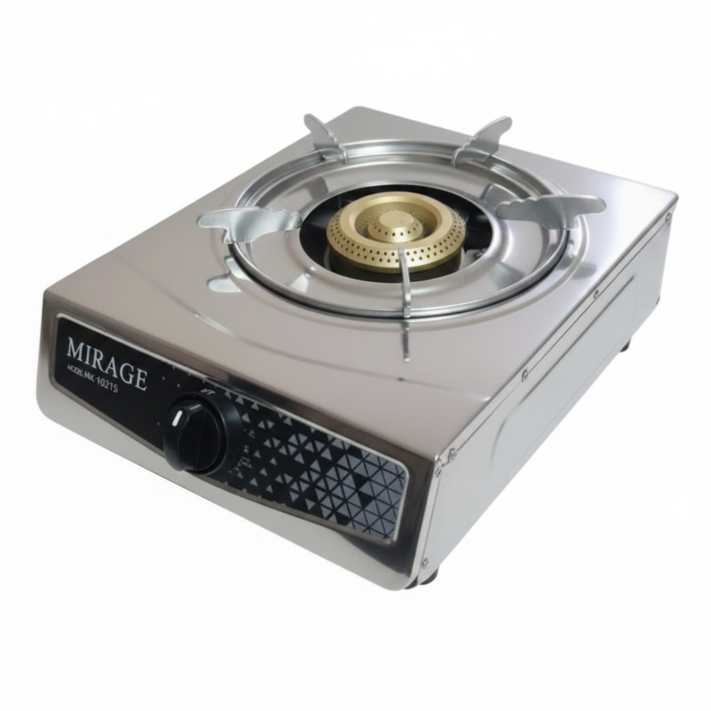 Mirage Single Burner Stainless Steel Table Top Gas Cooker | MR-GS1021S
