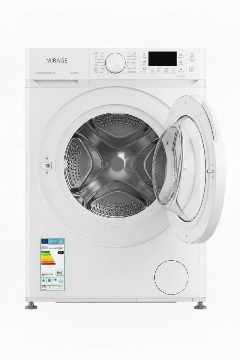 Mirage BLDC Inverter Front Load Washing Machine 10 Kg White | MR-WM10BLDC-W