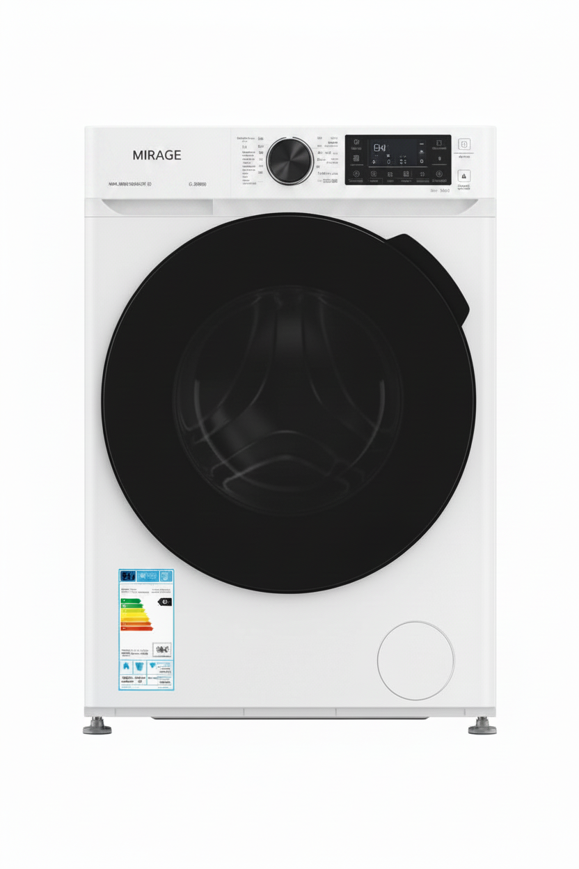 Mirage BLDC Inverter Front Load Washing Machine 10 Kg White | MR-WM10BLDC-W