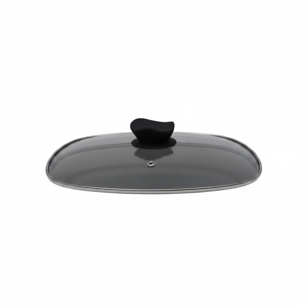 Mirage Grey Granite Coated Oven Tray 28 cm with Glass Lid | M-OSP7.5