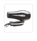 Haeger Hair Dryer 750W Perfect Travel – Foldable, Non-Stop Anti-Heat, 2 Speeds, Concentrator & Diffuser, HD-750.010B
