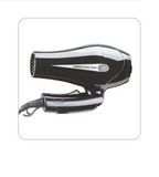 Haeger Hair Dryer 750W Perfect Travel – Foldable, Non-Stop Anti-Heat, 2 Speeds, Concentrator & Diffuser, HD-750.010B