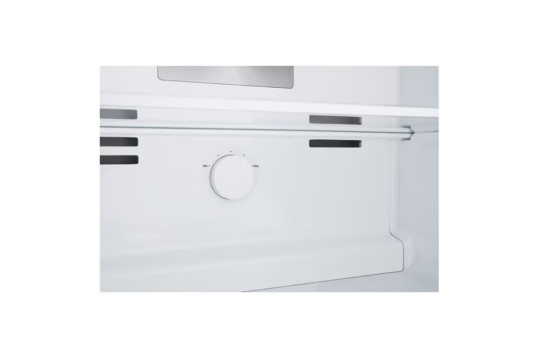 ثلاجة إل جي بفريزر علوي 423 لتر – | LinearCooling™ | Door Cooling+، طراز GLB-582GVWP، أبيض