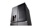 ثلاجة إل جي 4 أبواب سعة 738 لتر – زجاج أسود | InstaView Door-in-Door، موديل GCX-334DFBB