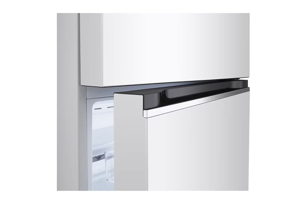 ثلاجة إل جي بفريزر علوي 423 لتر – | LinearCooling™ | Door Cooling+، طراز GLB-582GVWP، أبيض