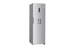 ثلاجة إل جي بباب واحد 384 لتر – | تبريد خطي (LinearCooling™) | ثينكيو واي فاي، GC-F511ELDM، فضي
