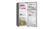 ثلاجة إل جي بفريزر علوي 423 لتر – | LinearCooling™ | Door Cooling+، طراز GLB-582GVWP، أبيض