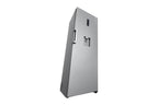 ثلاجة إل جي بباب واحد 384 لتر – | تبريد خطي (LinearCooling™) | ثينكيو واي فاي، GC-F511ELDM، فضي