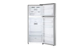 ثلاجة إل جي بفريزر علوي 423 لتر – | LinearCooling™ | Door Cooling+، طراز GLB-582GVWP، أبيض