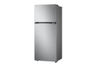 ثلاجة إل جي بفريزر علوي 423 لتر –| LinearCooling™ | Door Cooling+، GLB-582GVLP، فضي