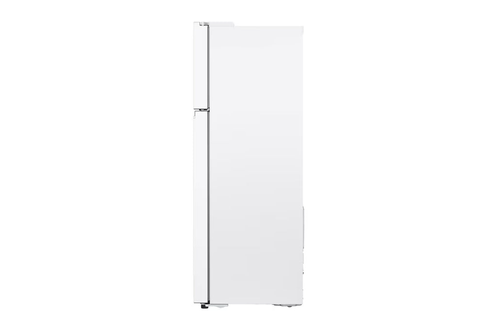 ثلاجة إل جي بفريزر علوي 423 لتر – | LinearCooling™ | Door Cooling+، طراز GLB-582GVWP، أبيض
