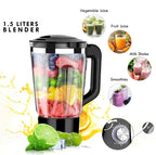 KB ELEMENTS 4-in-1 Stainless Steel Stand Mixer 8.5L – Blender, Grinder & Spiral Cutter (ELK85LP)