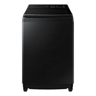 Samsung Top Load Washing Machine 19 KG Black Caviar – AI Wash, Ecobubble™, BubbleStorm™, Super Speed | WA80F19S8BRQ