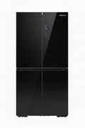 Mirage Four Door Refrigerator Black Pure Glass No Frost 630L Inverter  | MR-FRB731INV