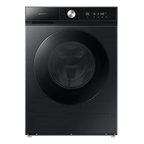 Samsung Washing Machine Bespoke Front-Load 12kg – AI Wash, QuickDrive, Auto Dispense, Steam, SmartThings, Black | WW12BB944DGBSP