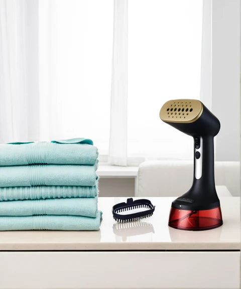 Hamilton Beach Garment Steamer 1700W - 4 Steam Settings, 1.7L Tank, 11590-ME