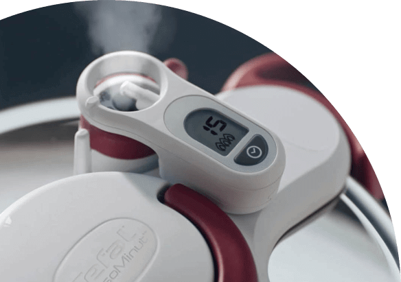Tefal ClipsoMinut' Perfect Pressure Cooker 7.5L | Stainless Steel Timer, Induction, With Timer | P4624831