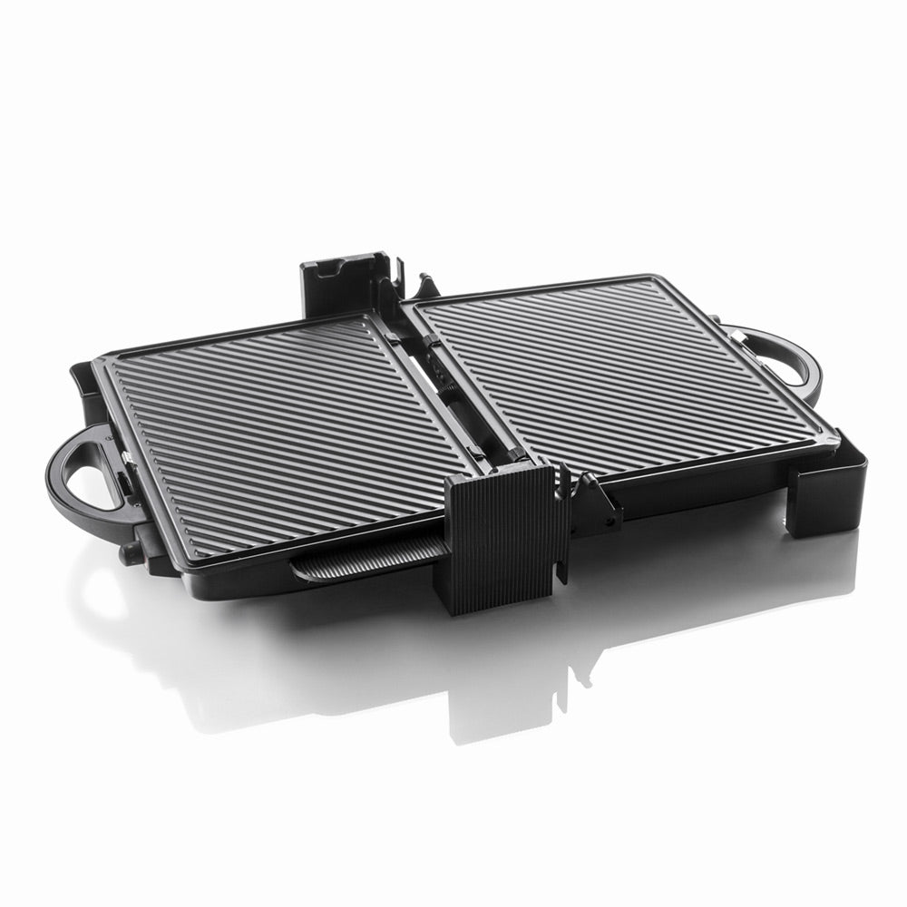 HAEGER Contact Grill Baltimore – 1900W, Dual Non-Stick Plates, 180º Opening, GR-190.008A
