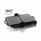 HAEGER Contact Grill Baltimore – 1900W, Dual Non-Stick Plates, 180º Opening, GR-190.008A