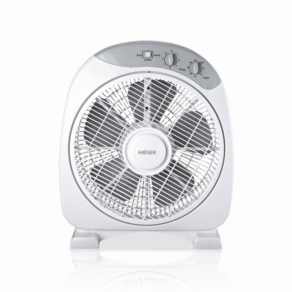HAEGER Fan Floor – 45W, 3 Speeds, Ø30.5cm – Home Wind – FF-012.004A